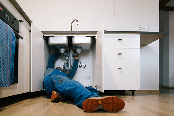 Professional Plumbing technician working in Madrid, IA
